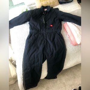 Black Dickies Duck Insulated Coveralls (XL)